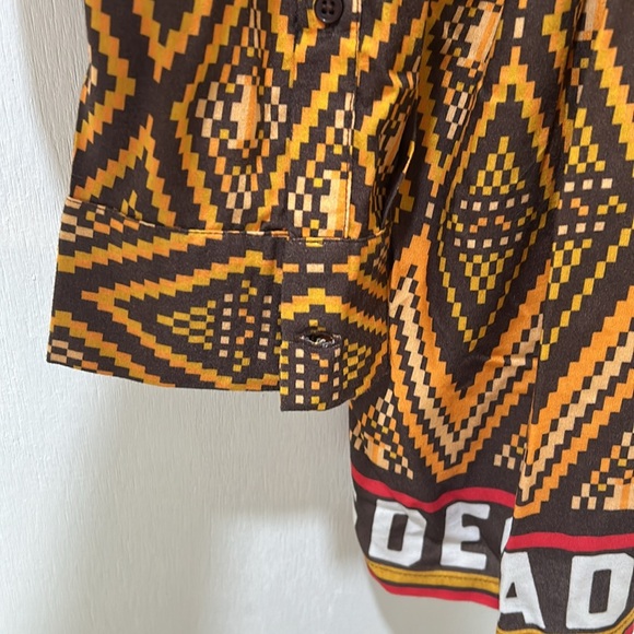 ASOS DESIGN BOTTOM UP CAMP SHIRT MEN RELAXED FIT Sz 3XL - Picture 7 of 10